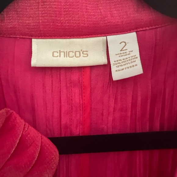 Chico’s Lightweight Jacket Size 2 - Picture 7 of 10